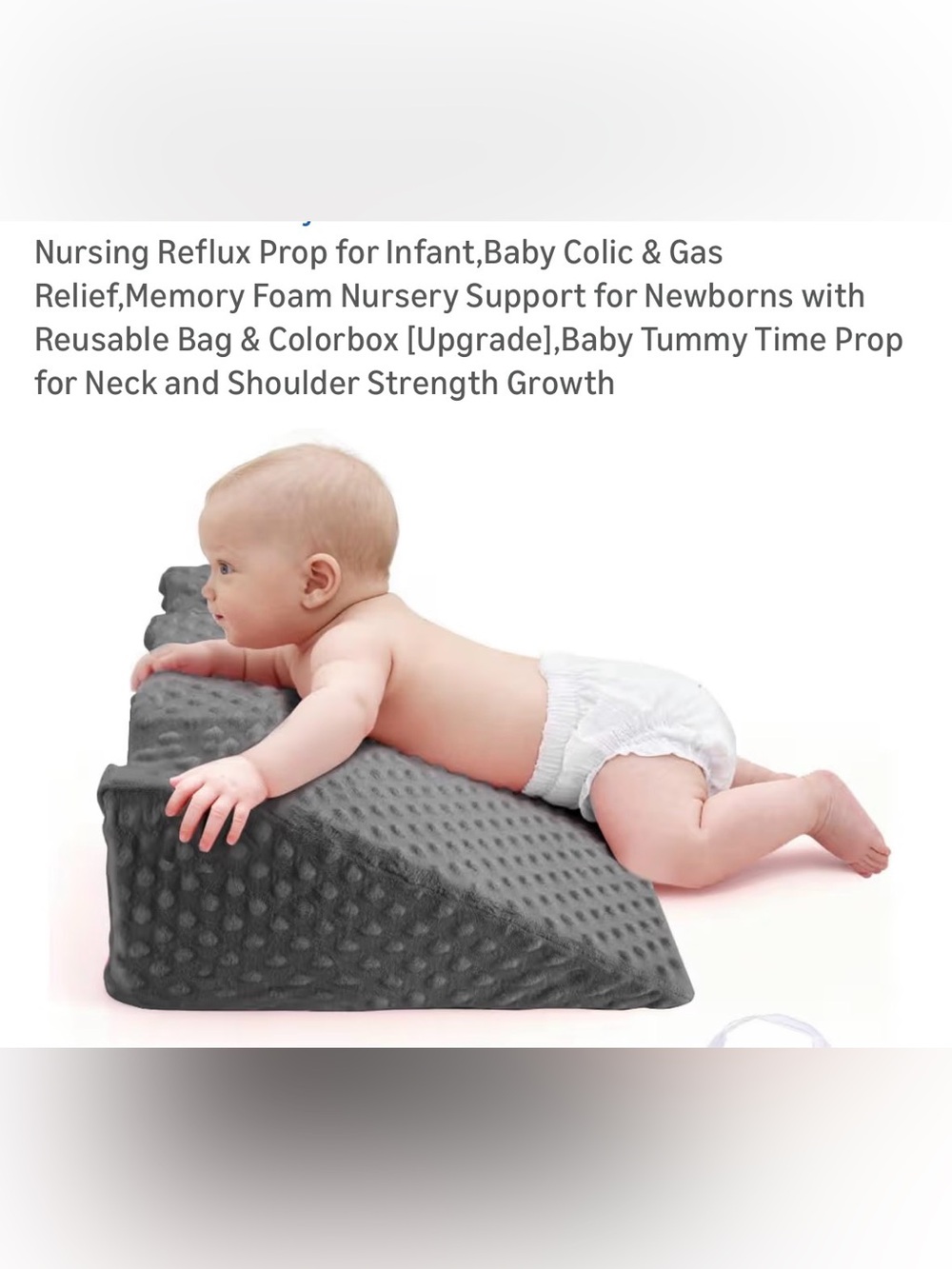 Nursing reflux pillow